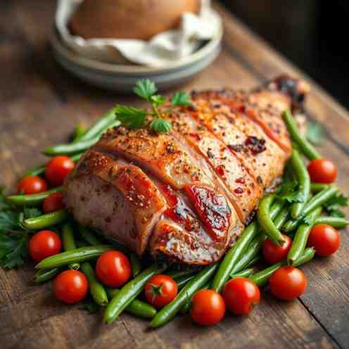 Classic Smoked Ham & Broad Beans Recipe